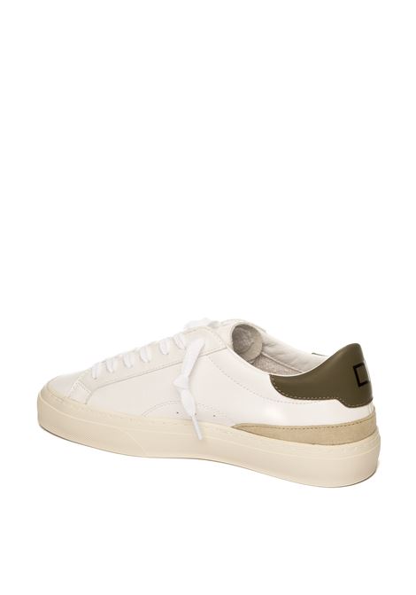 sneaker sonica calf bianco/verde D.A.T.E. | SONICA UCALF-WHT/ARM